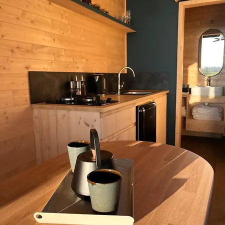 Tiny House Avec Bain Nordique En Normandie * La Carneille